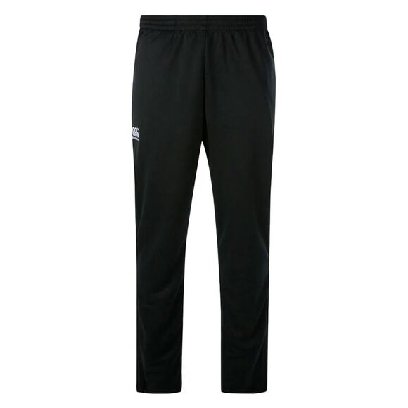 Canterbury Mens Knitted Stretching Tapered Leg Sweatpants / Black
